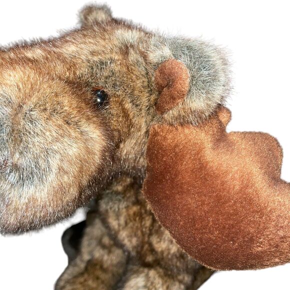 Douglas Moose Plush Stuffed Animal Wildlife 14" Nursery Decor Baby Shower Gift - Picture 5 of 10